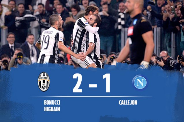 Juve batte Napoli 2-1